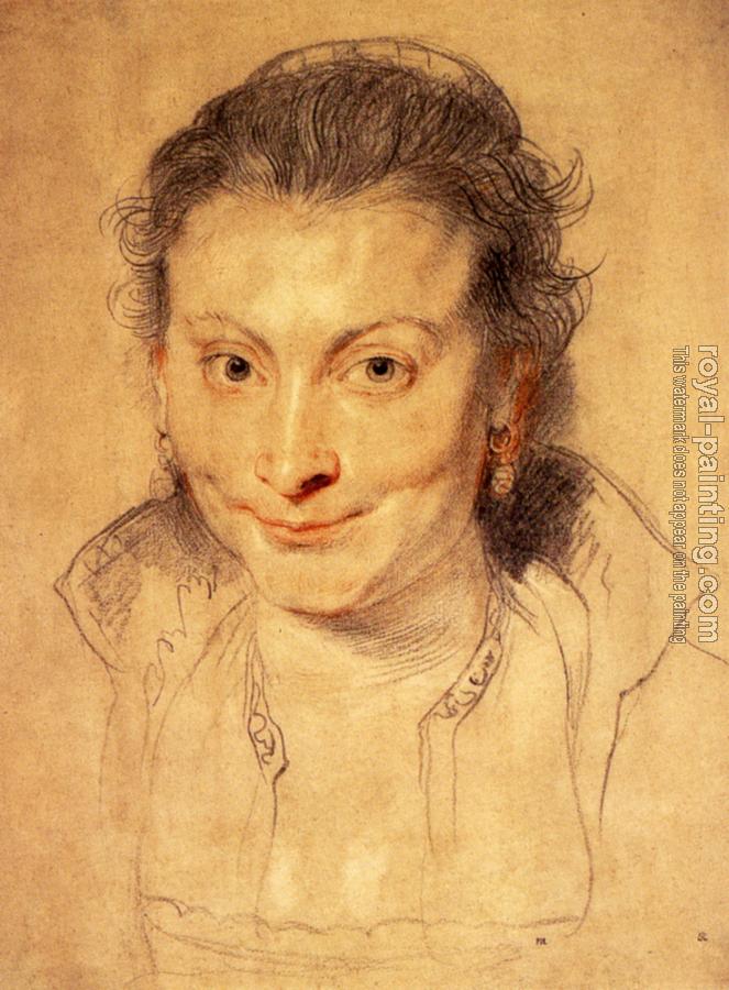 Peter Paul Rubens : Portrait Of Isabella Brant